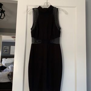 Black cocktail dress
